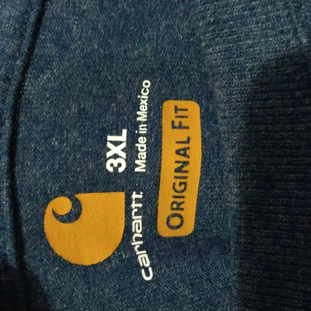 Men's Big and Tall Carhartt T-shirt - Picture 3 of 3